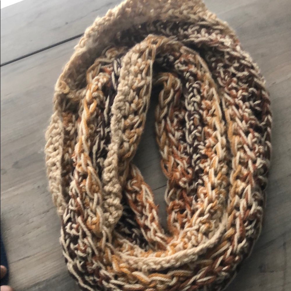 Crocheted Infinity Scarf (Handmade) - Picture 3 of 5